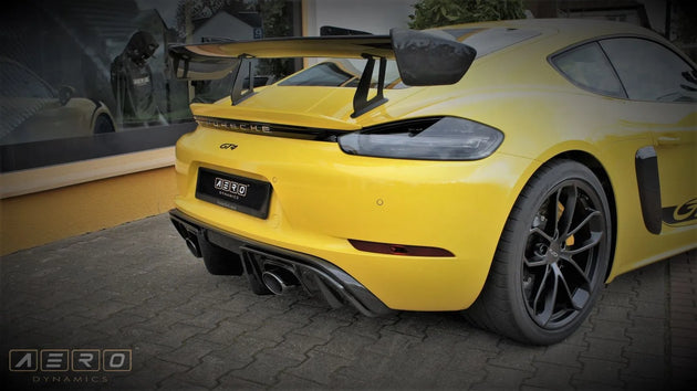 AERO Diffusor Carbon für Porsche 718 Cayman GT4 / GT4RS / Spyder / Cayman/Boxster GTS 4.0 (8808926445859)