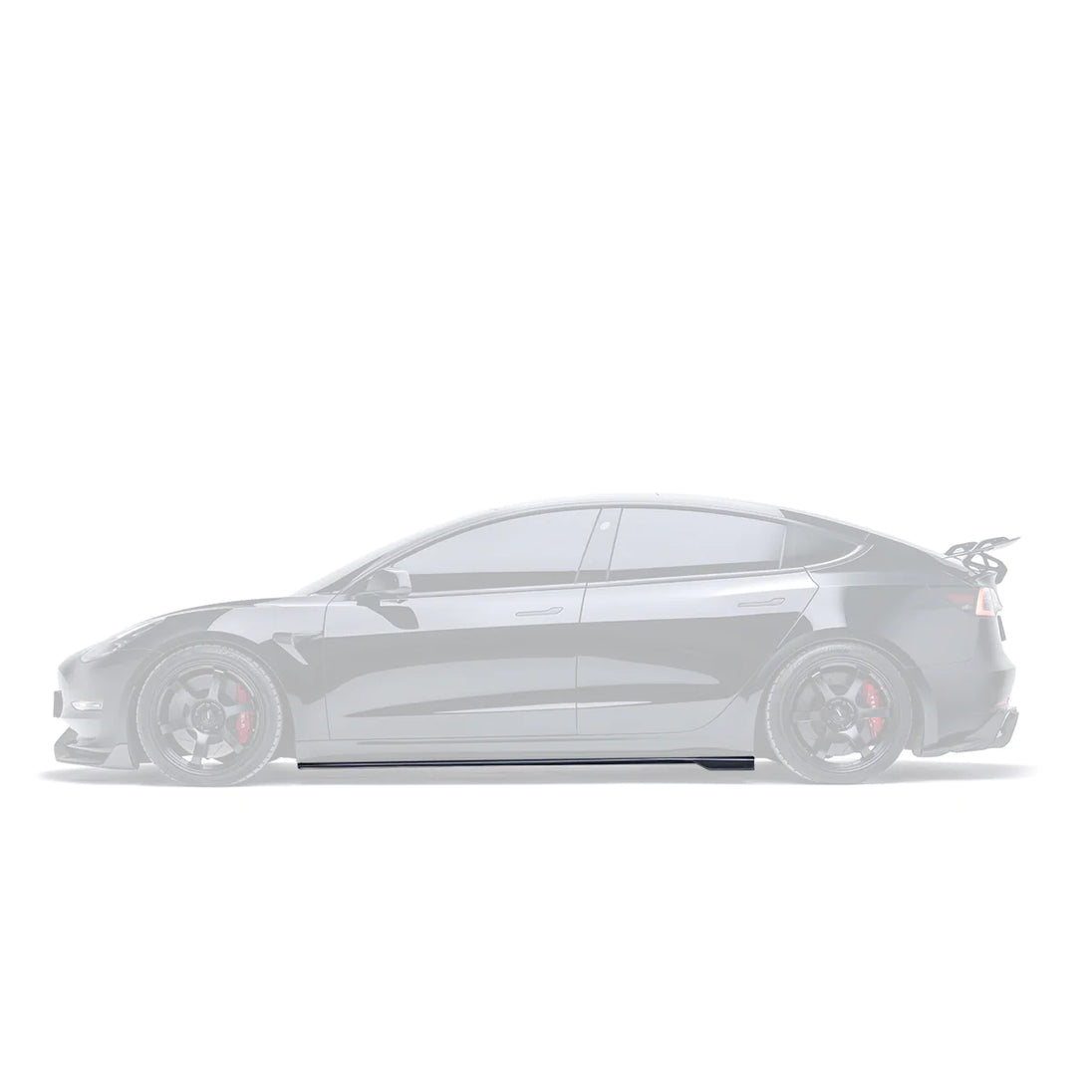 Tesla Model 3 Carbon Fibre V2 Side Skirts by Adro (2017+) (8135536410915)