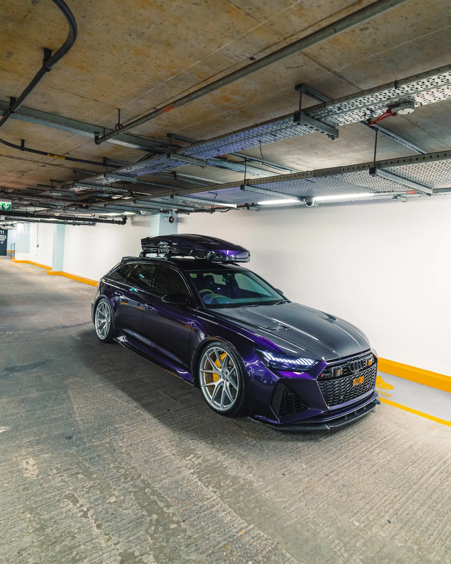Audi RS6 C8 & RS7 Carbon Fibre Front Bumper Splitter Urban (2019+) (8135516029219)