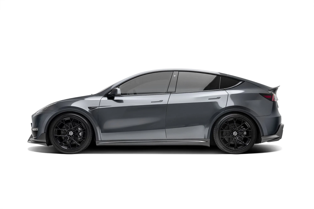Tesla Model Y Pre-Preg Carbon Fibre Side Skirts by Adro (2020+) (8135535395107)