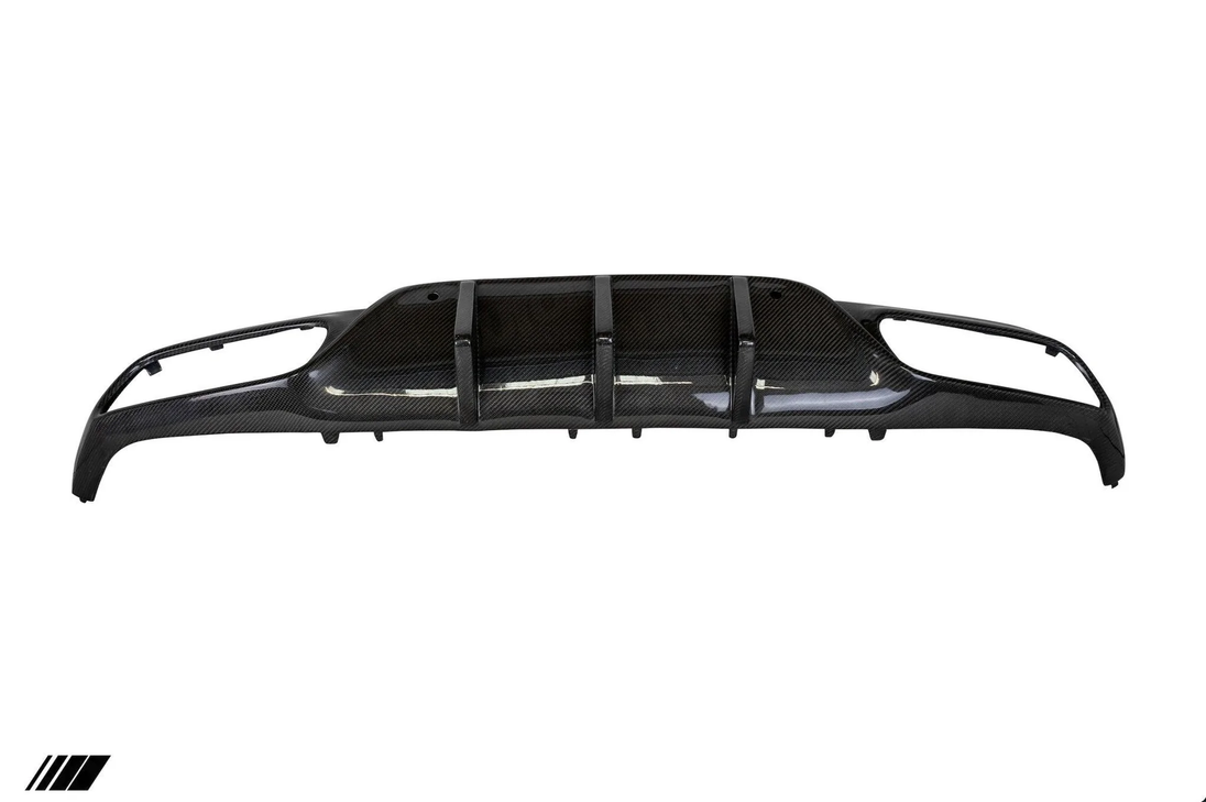 Carbon Fibre Rear Diffuser for Mercedes C Class & C63 Coupe (2015-2019, C205) (8135529529635)